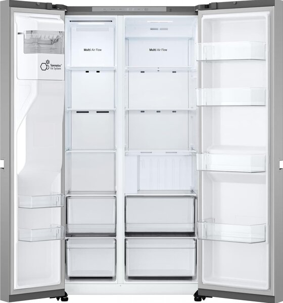 Lg Frigorifero Americano Side by Side 638 Lt Total No Frost Classe E colore Argento - GSLC40PYPE