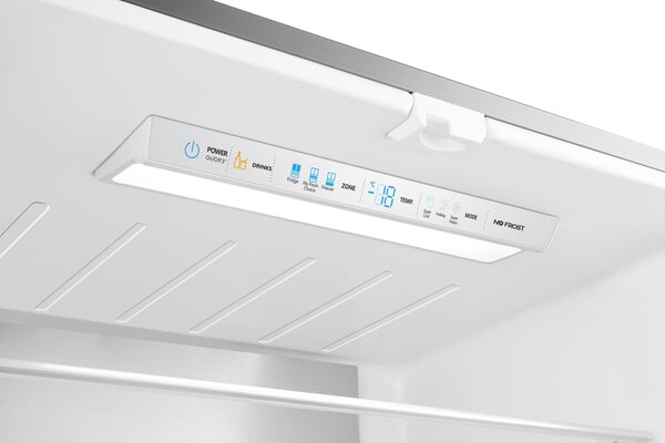 Hisense Frigorifero Americano Side by Side Capacit 302 Litri Classe Energetica E Raffreddamento No Frost colore Inox - RF540N4WIE