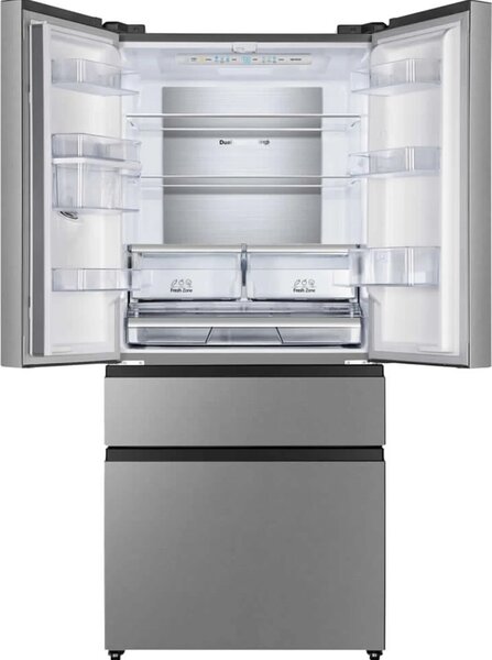 Hisense Frigorifero Americano Side by Side Capacit 302 Litri Classe Energetica E Raffreddamento No Frost colore Inox - RF540N4WIE