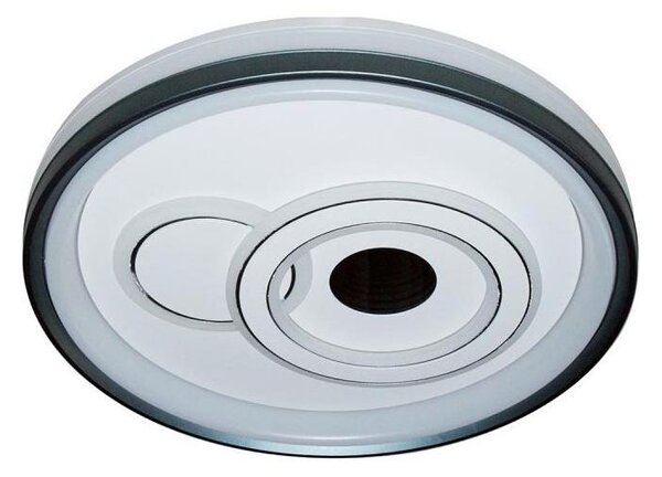 ITALUX PLF-19678-WH-BL - Plafoniera dimmerabile a LED PORTA LED/40W/230V nera + telecomando