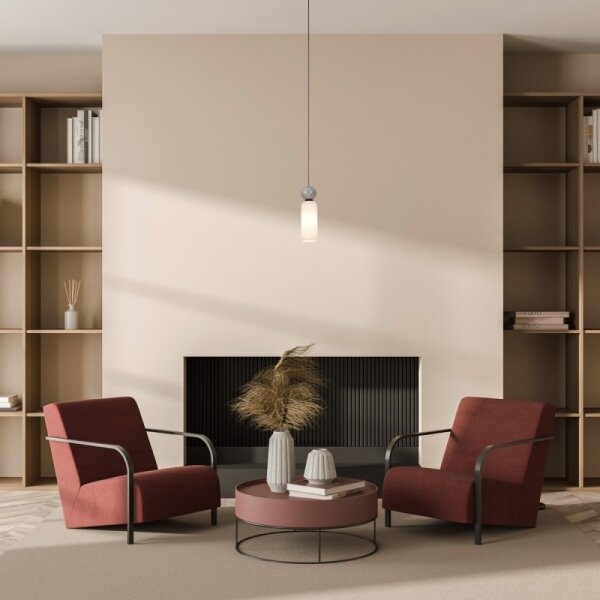 ITALUX PND-95331-1-BK - Lampada a sospensione su cavo SANTOS 1xG9/40W/230V nero