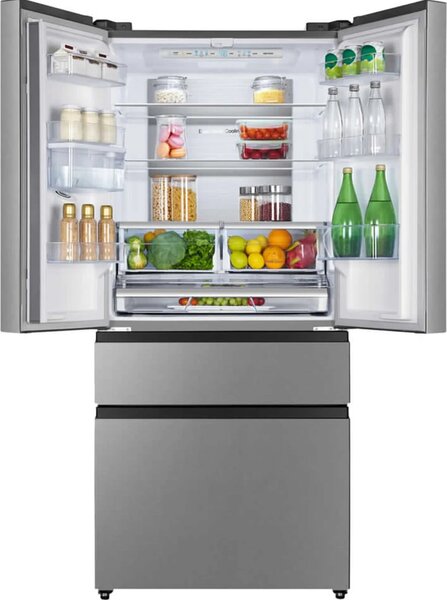 Hisense Frigorifero Americano Side by Side Capacit 302 Litri Classe Energetica E Raffreddamento No Frost colore Inox - RF540N4WIE
