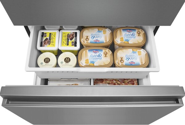 Hisense Frigorifero Americano Side by Side Capacit 302 Litri Classe Energetica E Raffreddamento No Frost colore Inox - RF540N4WIE