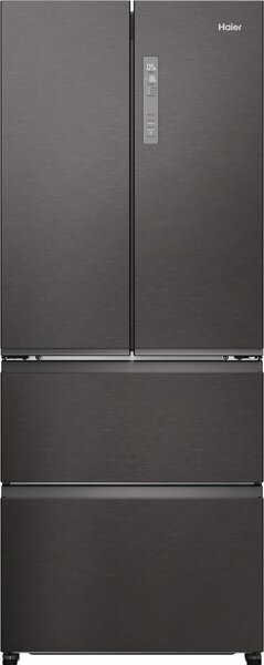 Haier Frigorifero Americano Side by Side Capacit 402 Litri Classe energetica E Raffreddamento No Frost colore Dark Inox - HFR3718ENMD FD 70 Serie 3