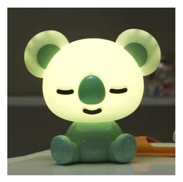 ONLI - LED dimmerabile lampada notturna per bambini PUPPIES LED/3W/230V 20 cm koala/verde