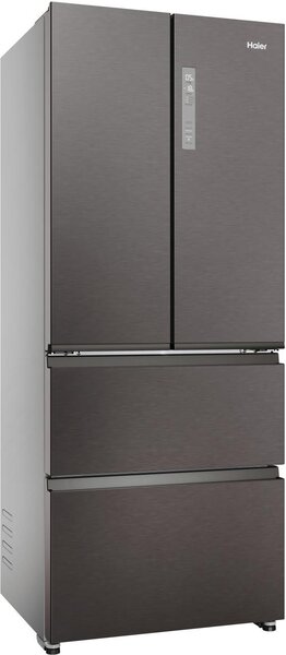 Haier Frigorifero Americano Side by Side Capacit 402 Litri Classe energetica E Raffreddamento No Frost colore Dark Inox - HFR3718ENMD FD 70 Serie 3