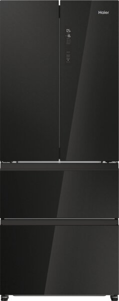Haier Frigorifero Americano Side by Side Capacit 402 Litri Classe energetica E Raffreddamento No Frost colore Nero - HFR3718ENGB FD 70 Series 3