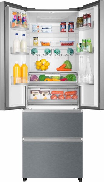 Haier Frigorifero Americano Side by Side Capacit 454 Litri Classe E Raffreddamento No Frost colore Inox - HB20FPAAA