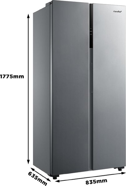 Comfee Frigorifero Americano Side by Side Capacit 460 Litri Classe energetica E Raffreddamento No Frost colore Inox - RCS609IX2