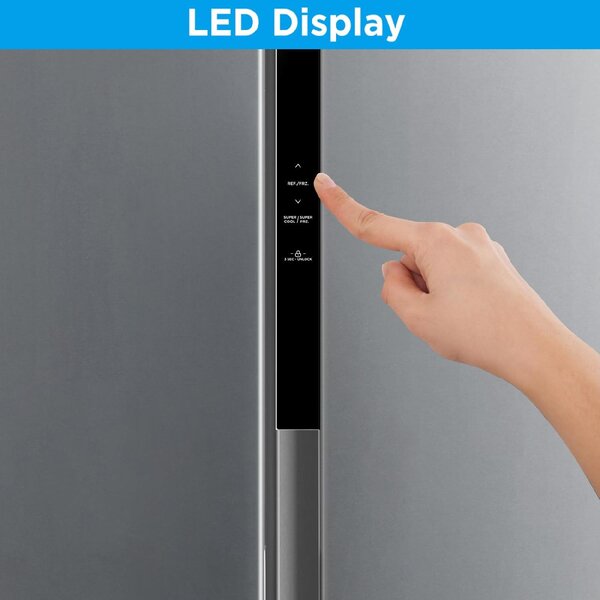 Comfee Frigorifero Americano Side by Side Capacit 460 Litri Classe energetica E Raffreddamento No Frost colore Inox - RCS609IX2