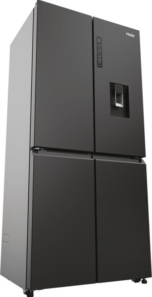 Haier Frigorifero Americano Side by Side Capacit 463 Litri Classe energetica E Raffreddamento No Frost colore Antracite - HCR3818EWPT Cube 83 Seri