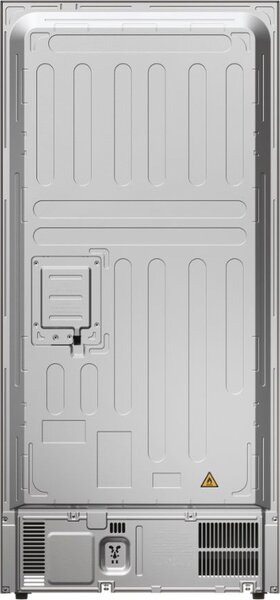 Haier Frigorifero Americano Side by Side Capacit 463 Litri Classe energetica E Raffreddamento No Frost colore Platinum Inox - HCR3818EWMM Cube 83 