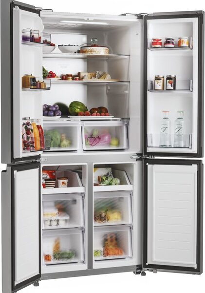 Hoover Frigorifero Americano Side by Side Capacit 467 Litri Classe energetica E Raffreddamento No Frost colore Argento - HHCR3818ENPL H-Fridge 700