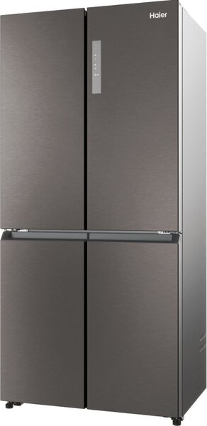 Haier Frigorifero Americano Side by Side Capacit 467 Litri Classe energetica E Raffreddamento No Frost colore Dark Inox - HCR3818ENMD Cube 83 Seri