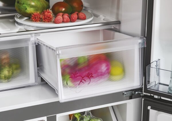 Hoover Frigorifero Americano Side by Side Capacit 467 Litri Classe energetica E Raffreddamento No Frost colore Argento - HHCR3818ENPL H-Fridge 700