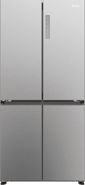 Haier Frigorifero Americano Side by Side Capacit 467 Litri Classe energetica E Raffreddamento No Frost colore Inox Platino - HCR3818ENMM Cube 83 S