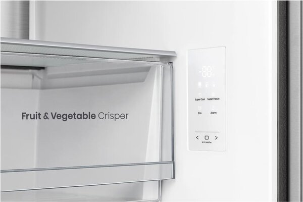 Hisense Frigorifero Americano Side by Side Capacit 499 Litri Classe energetica E Raffreddamento No Frost colore Acciaio Inox - RQ5P470SEIE