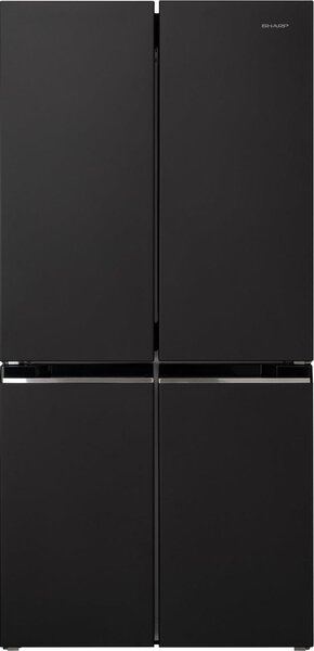 Sharp Frigorifero Americano Side by Side Capacit 488 Litri Classe energetica E Raffreddamento No Frost colore Nero - SJ-NFA15IMXBE