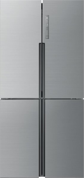 Haier Frigorifero Americano Side by Side Capacit 468 Litri Classe energetica F No Frost colore Argento - HRC-45D2H