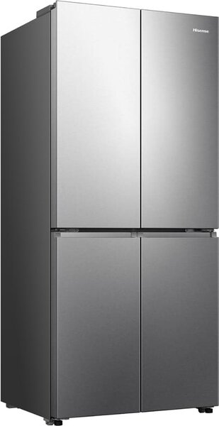 Hisense Frigorifero Americano Side by Side Capacit 499 Litri Classe energetica E Raffreddamento No Frost colore Acciaio Inox - RQ5P470SEIE