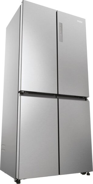 Haier Frigorifero Americano Side by Side Capacit 467 Litri Classe energetica E Raffreddamento No Frost colore Inox Platino - HCR3818ENMM Cube 83 S