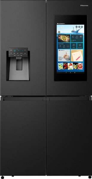 Hisense Frigorifero Americano Side by Side Capacit 519 Litri Classe E No Frost colore Nero - RQ760N4IFE