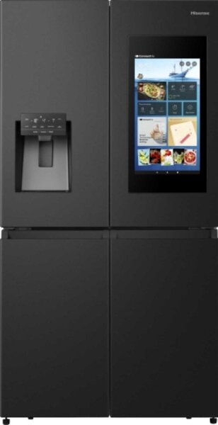 Hisense Frigorifero Americano Side by Side Capacit 519 Litri Classe E No Frost colore Nero - RQ760N4IFE