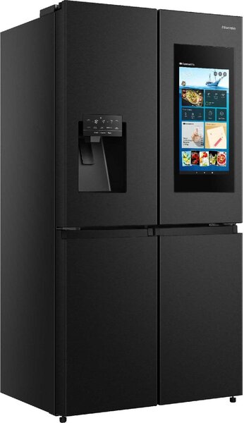 Hisense Frigorifero Americano Side by Side Capacit 519 Litri Classe E No Frost colore Nero - RQ760N4IFE