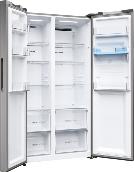 Haier Frigorifero Americano Side by Side Capacit 521 Litri Classe energetica D Raffreddamento No Frost colore Inox - HSR5918DWMP SBS 90 Serie 5