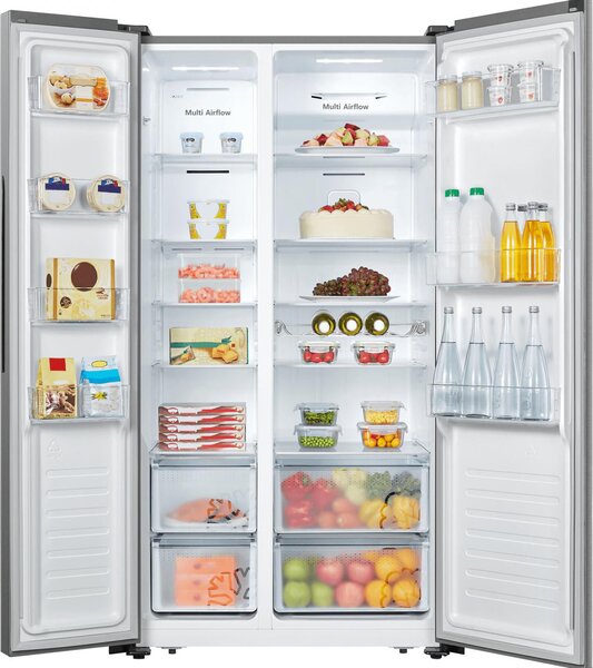 Hisense Frigorifero Americano Side by Side Capacit 519 L No Frost Classe energetica F colore Inox - RS677N4AIF