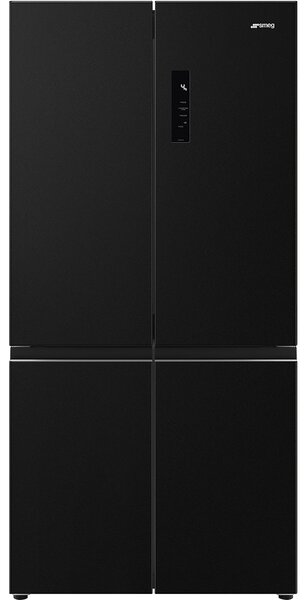 Smeg Frigorifero Americano Side by Side Capacit 522 Litri Classe energetica D Raffreddamento No Frost colore Nero - FQI60KD