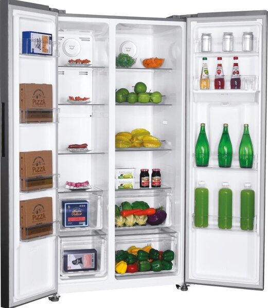 Candy Frigorifero Americano Side by Side Capacit 529 Litri Classe energetica E Raffreddamento No Frost colore Acciaio Inox - CHSBSO-6174XWD