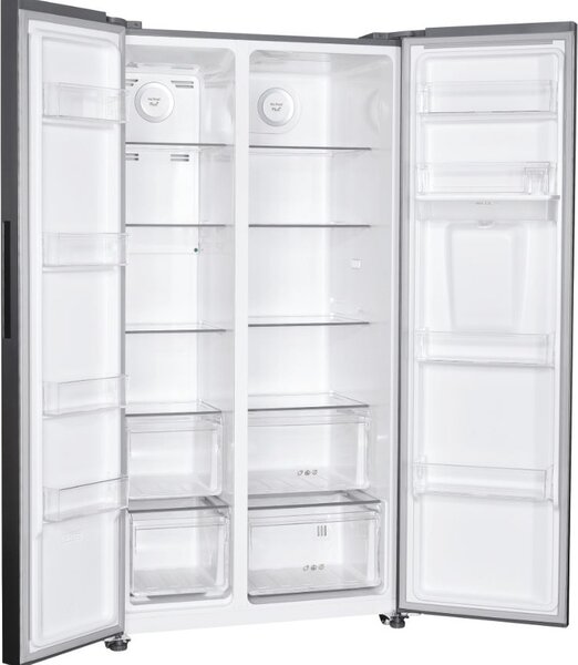 Candy Frigorifero Americano Side by Side Capacit 529 Litri Classe energetica E Raffreddamento No Frost colore Acciaio Inox - CHSBSO-6174XWD