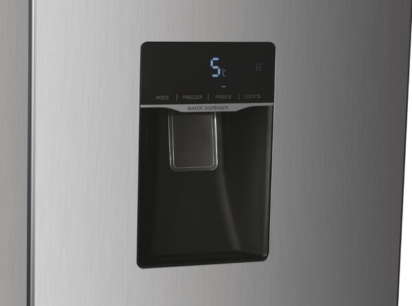 Candy Frigorifero Americano Side by Side Capacit 529 Litri Classe energetica E Raffreddamento No Frost colore Acciaio Inox - CHSBSO-6174XWD