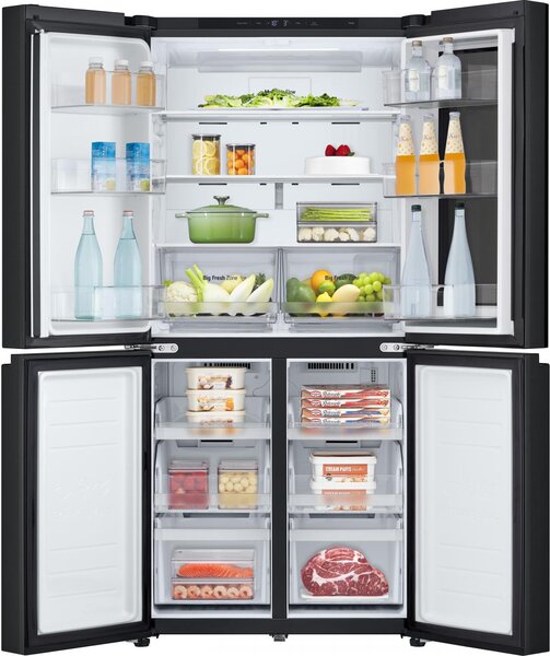 Lg Frigorifero Americano Side by Side Capacit 530 Litri Classe energetica E Raffreddamento No Frost colore Nero - GMV860EPDE.AEPQEUR Instaview