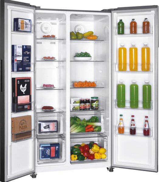 Candy Frigorifero Americano Side by Side Capacit 532 Litri Classe energetica E Raffreddamento No Frost colore Acciaio Inox - CHSVN-174X