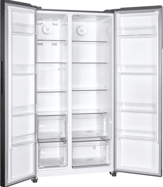 Candy Frigorifero Americano Side by Side Capacit 532 Litri Classe energetica E Raffreddamento No Frost colore Acciaio Inox - CHSVN-174X