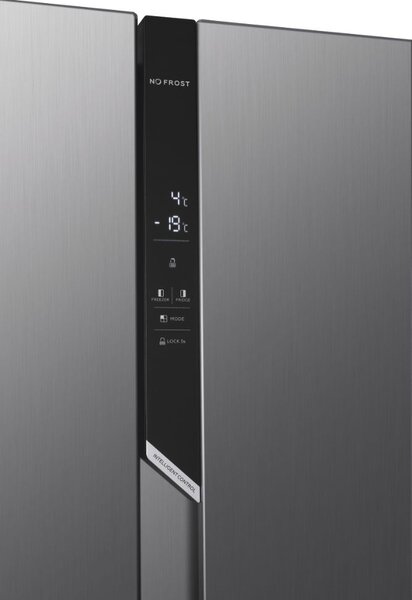 Candy Frigorifero Americano Side by Side Capacit 532 Litri Classe energetica E Raffreddamento No Frost colore Acciaio Inox - CHSVN-174X