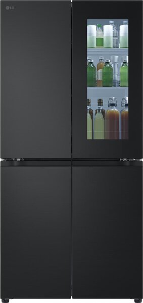 Lg Frigorifero Americano Side by Side Capacit 530 Litri Classe energetica E Raffreddamento No Frost colore Nero - GMV860EPDE.AEPQEUR Instaview