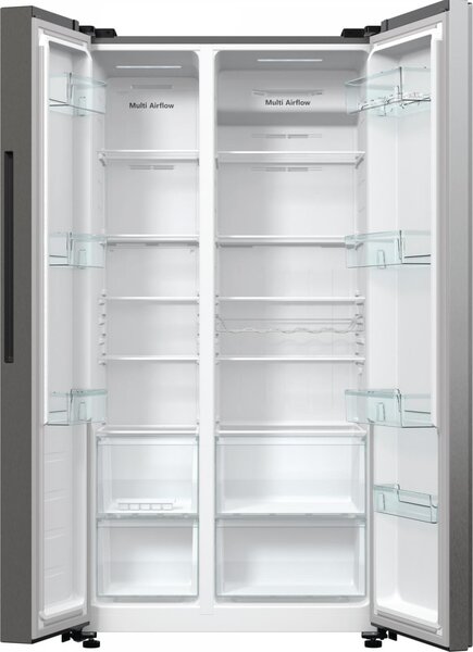 Hisense Frigorifero Americano Side by Side Capacit 550 Litri Classe E No Frost colore Inox - RS711N4ACE