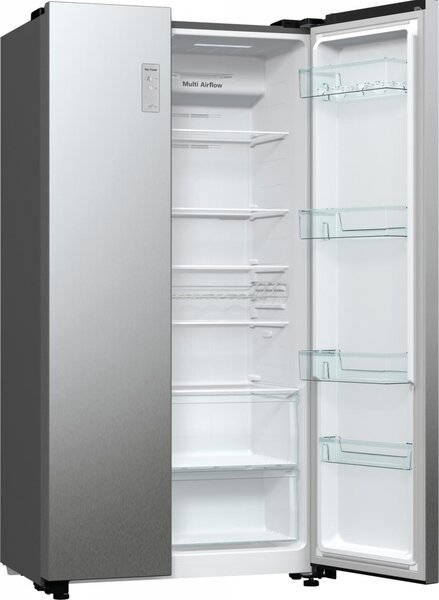 Hisense Frigorifero Americano Side by Side Capacit 550 Litri Classe E No Frost colore Inox - RS711N4ACE