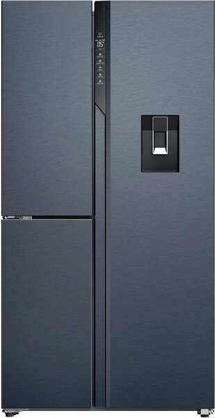 Haier Frigorifero Americano Side by Side Capacit 573 Litri Classe energetica E Raffreddamento No Frost colore Nero - HSPR79F18EWMB SBS 3D