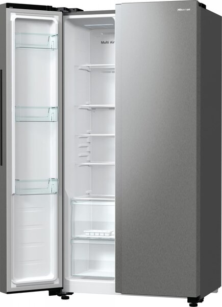 Hisense Frigorifero Americano Side by Side Capacit 550 Litri Classe E No Frost colore Inox - RS711N4ACE