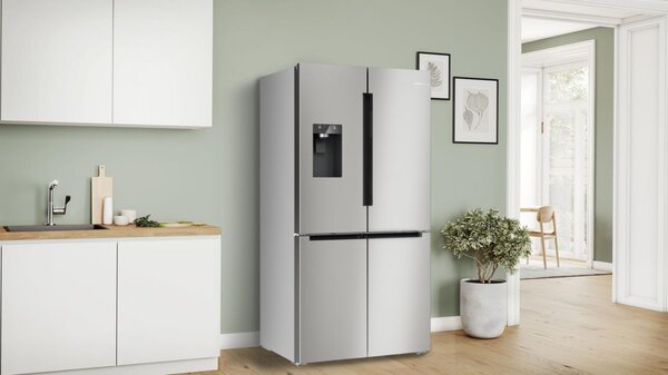 Bosch Frigorifero Americano Side by Side Capacit 574 Litri Classe energetica E Raffreddamento No Frost colore Inox - KFI96APEA
