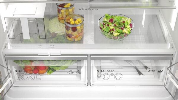 Bosch Frigorifero Americano Side by Side Capacit 574 Litri Classe energetica E Raffreddamento No Frost colore Inox - KFI96APEA