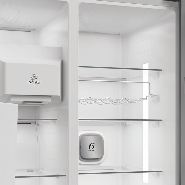 Whirlpool Frigorifero Americano Side by Side Capacit 578 Litri Classe energetica D Raffreddamento No Frost colore Nero - WHG2 6574W XK5E