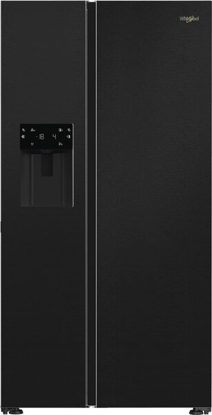 Whirlpool Frigorifero Americano Side by Side Capacit 578 Litri Classe energetica D Raffreddamento No Frost colore Nero - WHG2 6574W XK5E