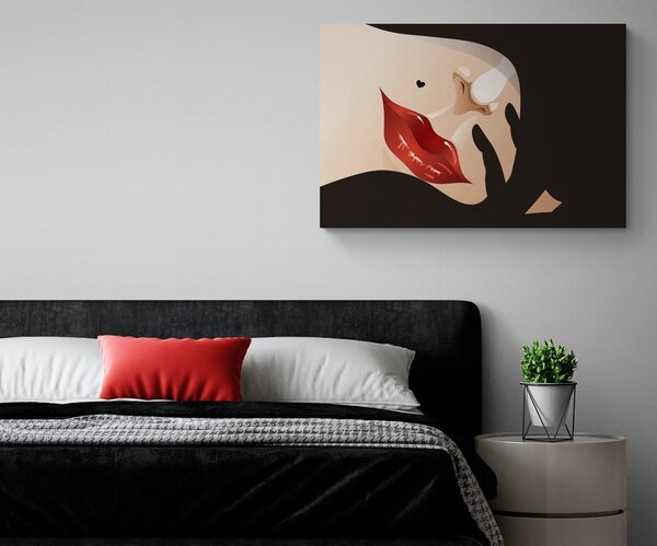 Quadro su tela – Donna velata