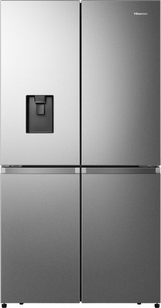 Hisense Frigorifero Americano Side by Side Capacit 606 Litri Classe energetica E Raffreddamento No Frost colore Inox - RQ758N4SWSE