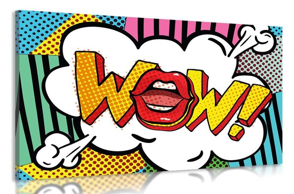 Stampa su tela – In stile pop art - WOW!
